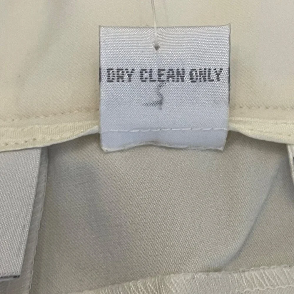 NWT MAG Women's Tapered Trousers Alabaster Cream Size 12 NEW - Picture 10 of 12